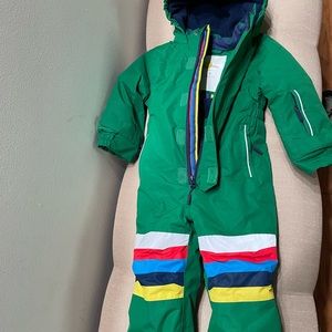 BODEN Green Dragon 2-3yr toddler snowsuit